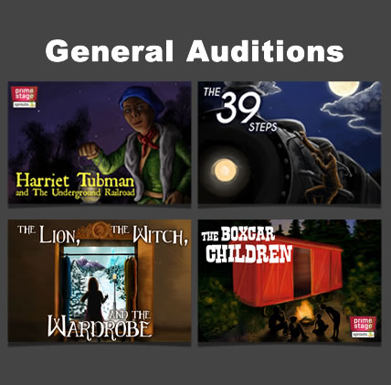 General Auditions banner